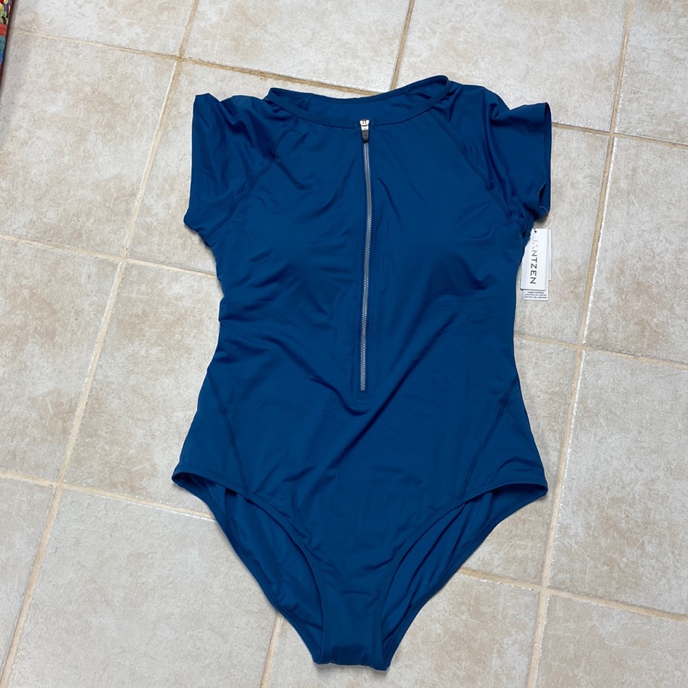 Jantzen Rockin’ Moroccan Zip Suit - Picture 1 of 8